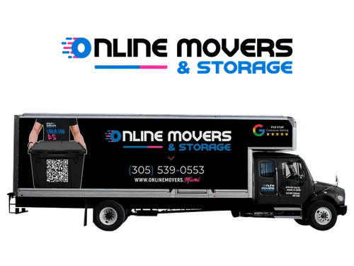Online Movers truck
